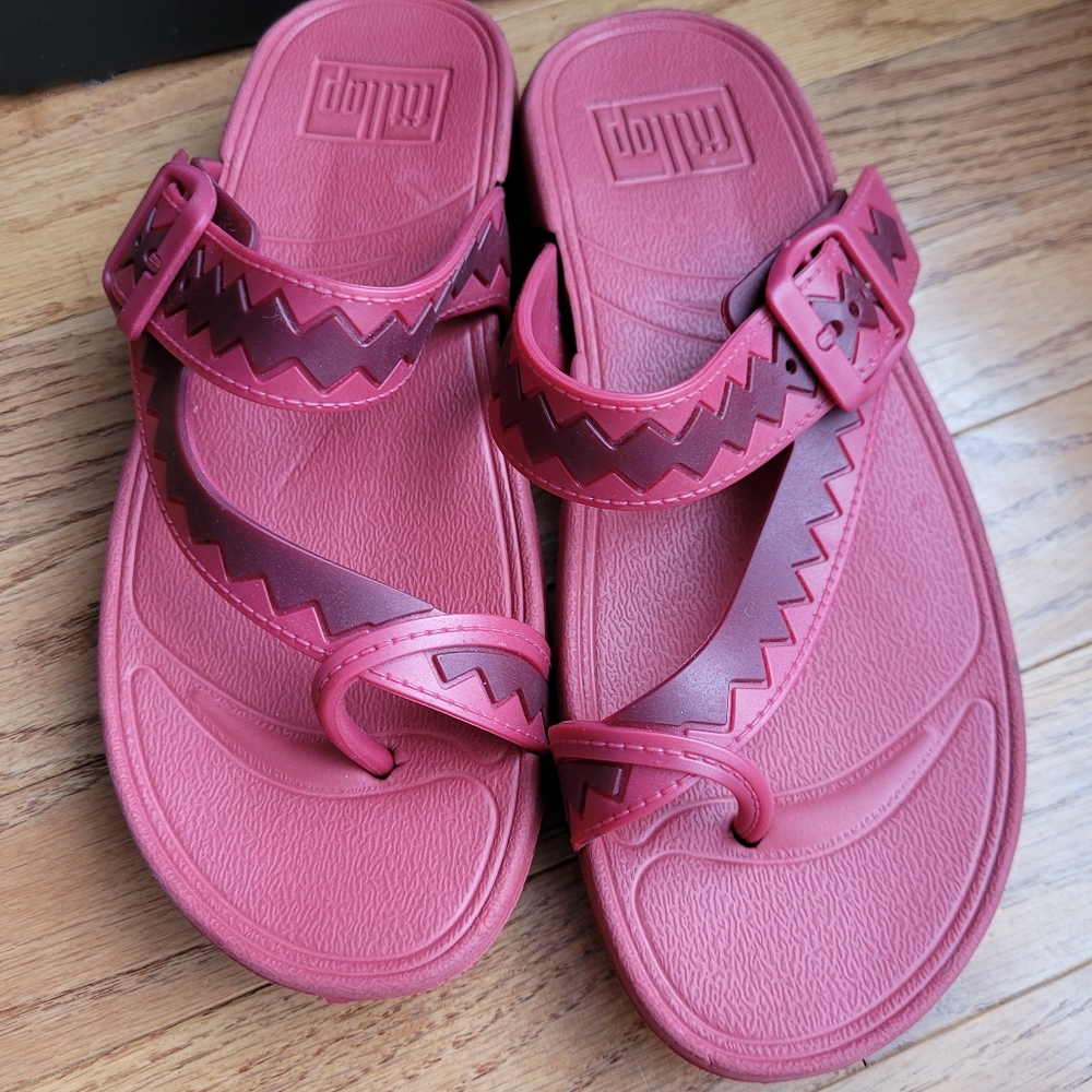 Pink Fitflop Sandals Size 6.5